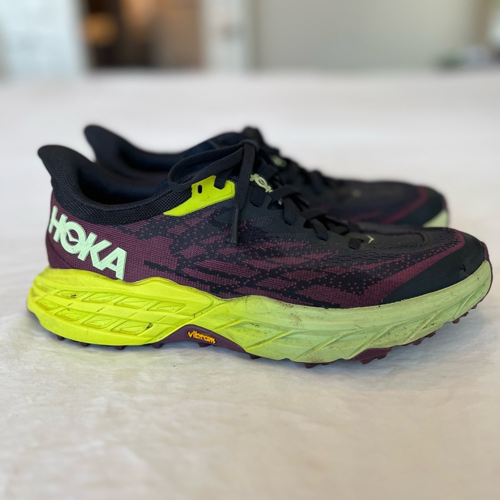 HOKA Women’s Speedgoat 5. Evening Primrose. Size 7B
